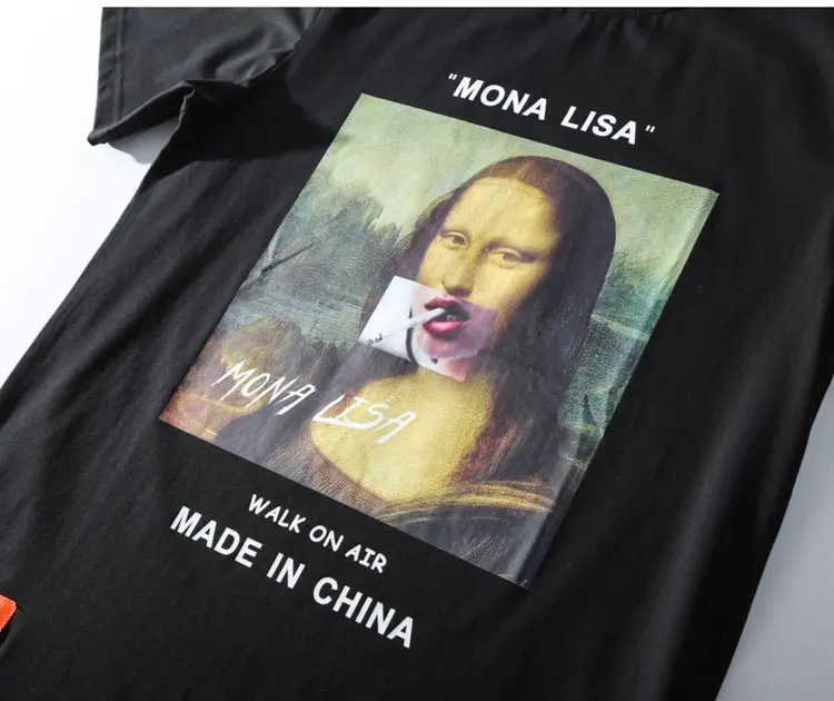 Smoking Mona Lisa Tshirts 5