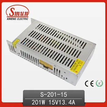 

Smun 201W 15V 13.4A Single 15 volt Output Switching Power Supply for LED Strip Light Power Supply