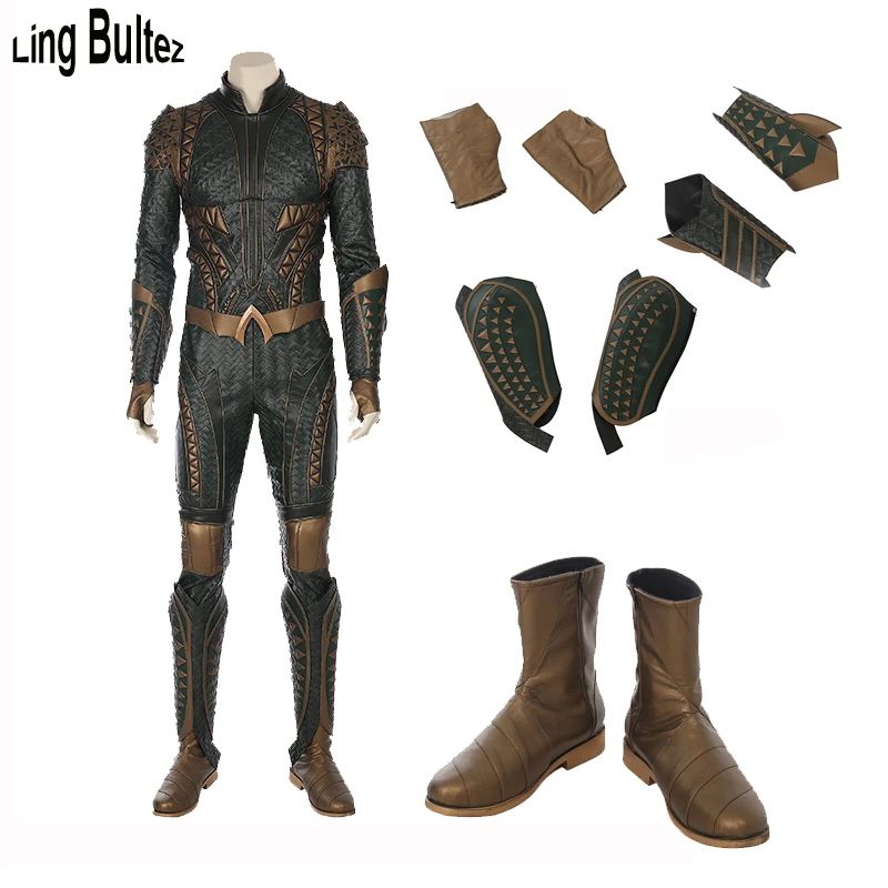 Ling Bultez High Quality New Aquaman Costume 2018 Movie 