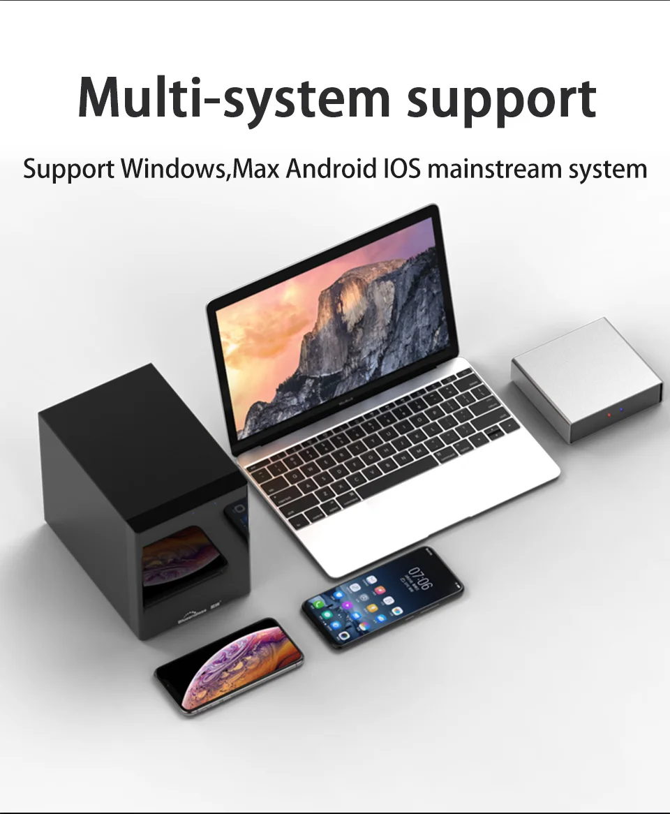 3 5 гигабитный Ethernet NAS HDD корпус умный чехол для &quotжесткого диска интерфейс Nas