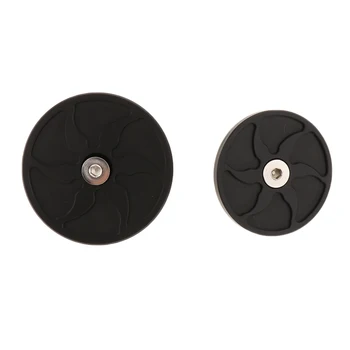 

1 Set Motorcycle Frame Hole Plug Cap CNC Machined For BMW R1200GS Plastic Black