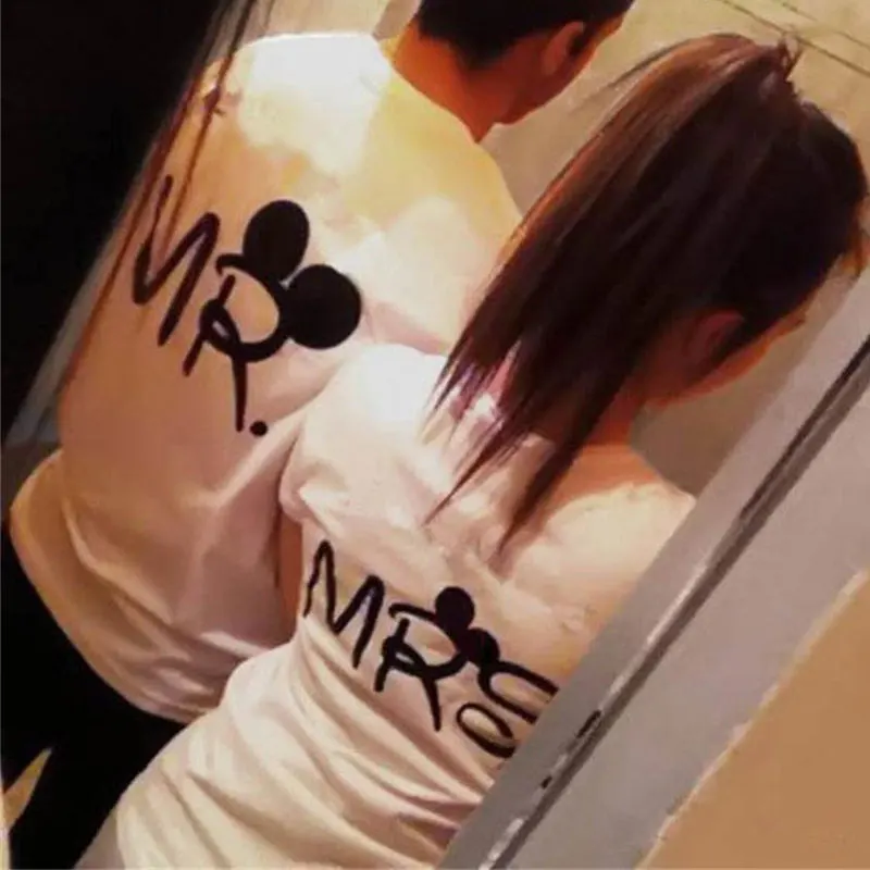 Fashion Couple T shirt For Lovers T Shirts Print Letters 2017 Summer Lovers T-shirt Femme Tops One Piece Funny T-shirt Fashion Couple T shirt For Lovers T Shirts Print Letters 2017 Summer Lovers T-shirt Femme Tops One Piece Funny T-shirt