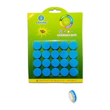 Infection Kill Cockroach Bait No Irritating Odor Cockroach Killing Bait 0.4g/pcs 20pcs/ plate