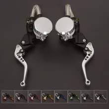 FX 7/8 22MM Universal Motorcycle Hydraulic Clutch Brake Levers Master Cylinder For Yamaha Kawasaki Suzuki Honda 125CC-600CC FX 7/8 22MM Universal Motorcycle Hydraulic Clutch Brake Levers Master Cylinder For Yamaha Kawasaki Suzuki Honda 125CC-600CC