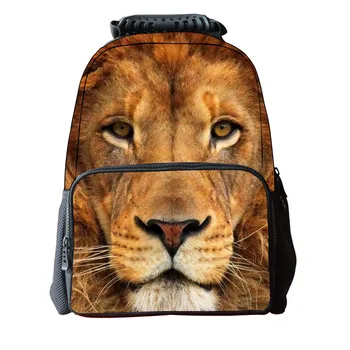 

2016 New Boys Animal Schoolbags 3D Dinosaur Printing Children's School Bags Laptop Backpacks 16 inch Satchel Mochila Escolar