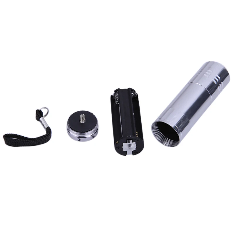 Sale Mini Flashlight 9 LED Small Hand Torch Ultra-bright Small Hand Torch Flashlights And Torches Bicycle Lights Outdoor Tools 5