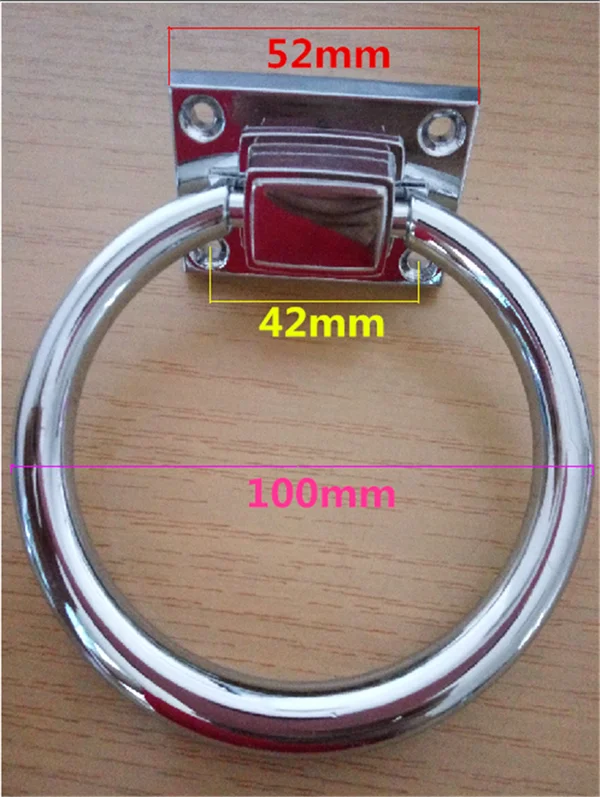  drop rings furniture handles shiny silver Roo (13)