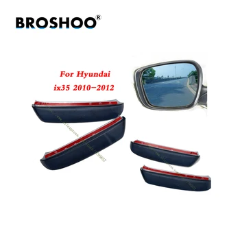 

BROSHOO Car Rearview Side Mirror Rain Shield Sticker Auto Rain Eyebrow Decoration For Hyundai IX35 2010-12 Car Styling 2Pcs/Lot