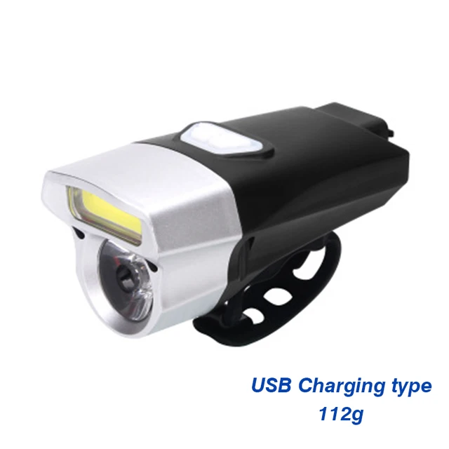 Cheap IPX6 waterproof USB Rechargeable Bike Light Double LED+COB Lamp Beads Handlebar Headlight Bicycle light Cheap IPX6 waterproof USB Rechargeable Bike Light Double LED+COB Lamp Beads Handlebar Headlight Bicycle light