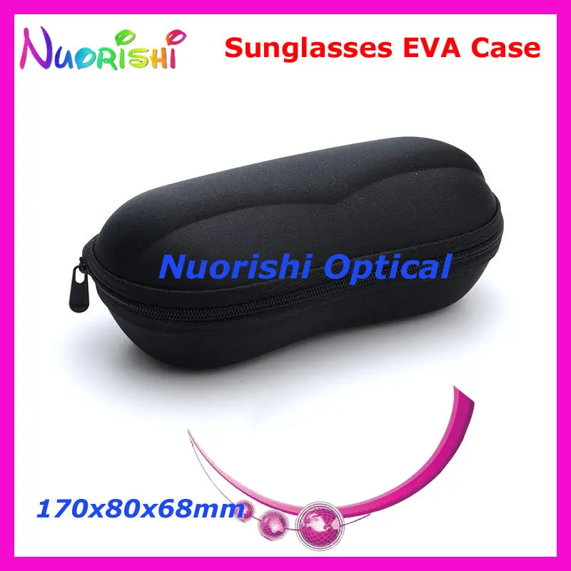 10 шт. новые свежие красочные очки для очков Солнцезащитные очки на молнии 6 цветов EVA чехол коробка ML033