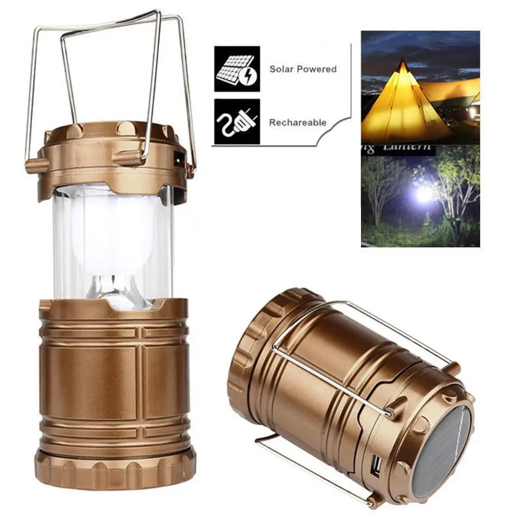 portable retro camping lamp