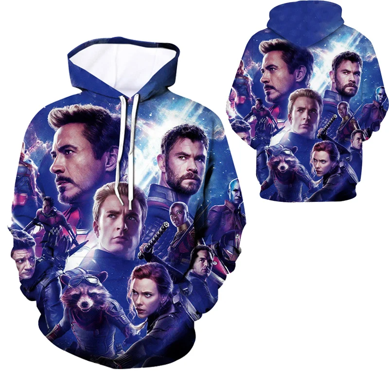 Marvel The Avengers 4 Endgame Quantum Realm косплей костюм толстовки для мужчин с капюшоном Мстители