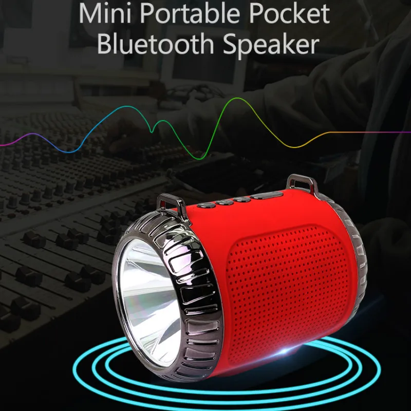 Kinter HY 30 Bluetooth динамик портативный светодиодный светильник USB TF карта вход FM радио