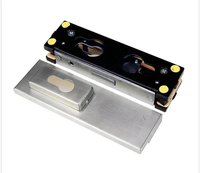 Loquet De Porte En Verre Pour Portes En Verre De 8 Mm-12 Mm D'épaisseur En Alliage De Zinc Verrou De Sol Verrou à Verrouillage Unidirectionnel