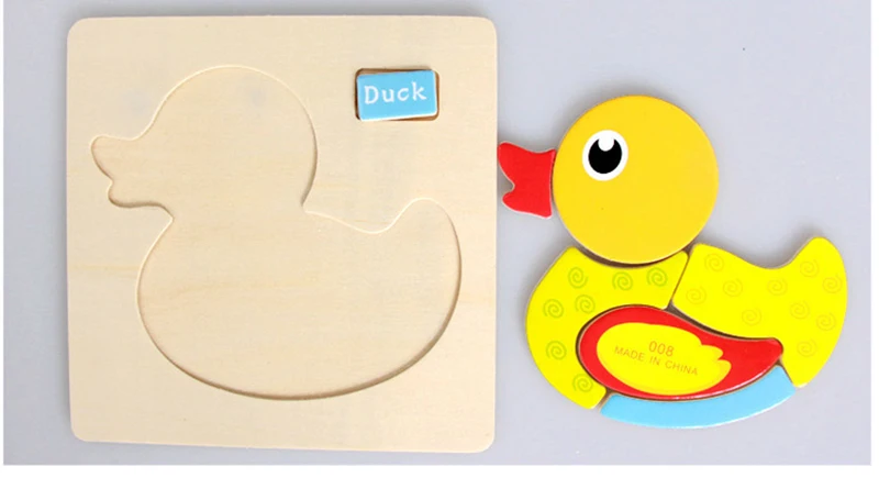 3d Stereo Woody Animals Puzzle -18 (3)