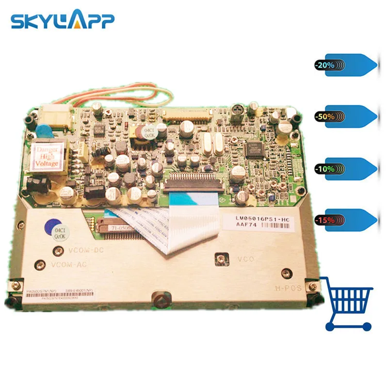 Skylarpu 5 inch LCD screen for PA050DS7N1(NP) LM05016PS-HC GPS navigation LCD display screen panel (without touch) Free shipping Skylarpu 5 inch LCD screen for PA050DS7N1(NP) LM05016PS-HC GPS navigation LCD display screen panel (without touch) Free shipping