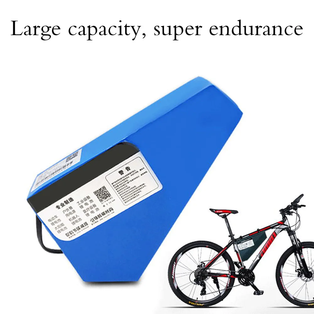 

48V 1000W Triangle Electric Bike Battery 48V 20Ah e Bike Lithium ion Battery with 2A/3A Fast Charger