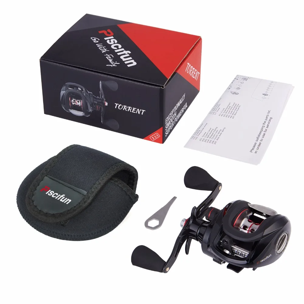 Piscifun-Torrent-Fishing-Reel-With-Baitcasting-Reel-Bag-8-1kg-Max-Drag-7-1-1-Gear