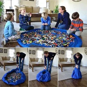 

Multi-function Baby toy bag fast travel Picnic Mat Pad waterproof bag convenient finishing creative toys storage bag 1.5m