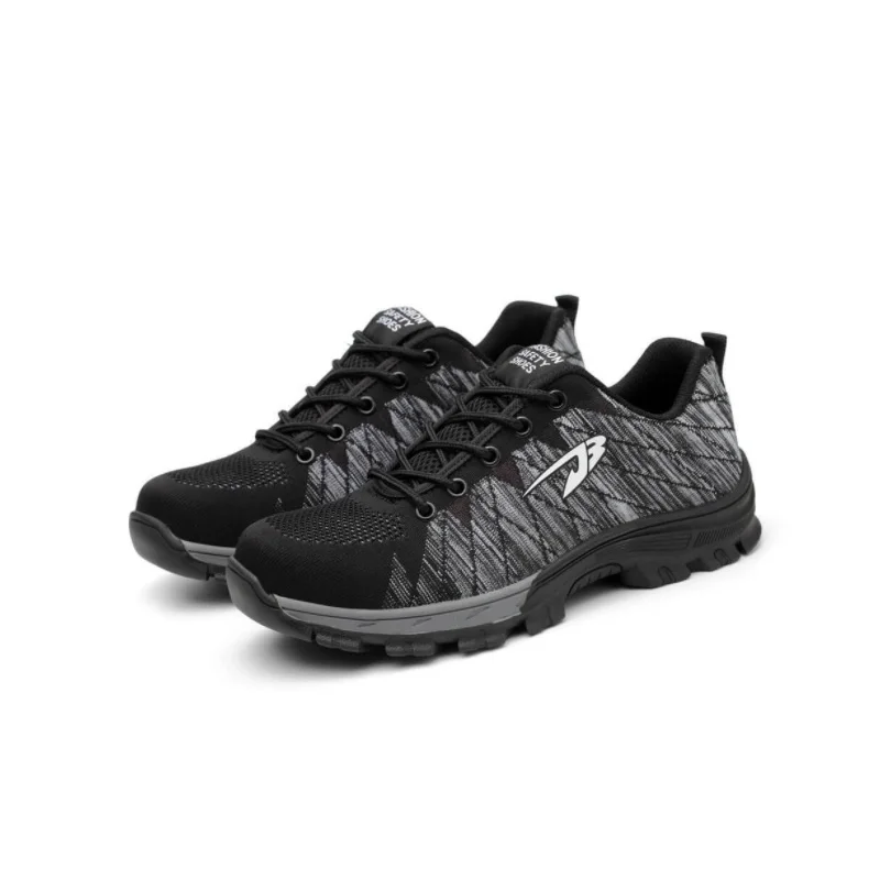 Top Sale Dropshipping Men And Women Safety Boots Outdoor Breathable Men Shoes steel toe Puncture-Proof Workers Sneakers 4colors