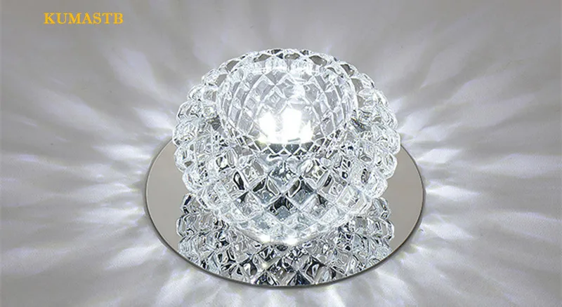 Round Crystal Ceiling Light 13