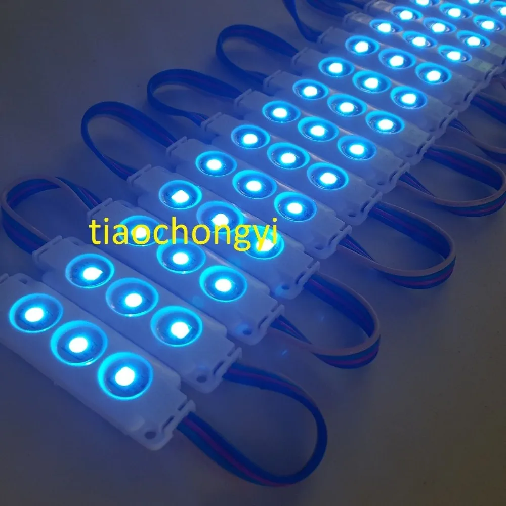 Новый 20 шт Водонепроницаемый 3LED 5050 SMD RGB белый модуль декоративная лампа 12V|module
