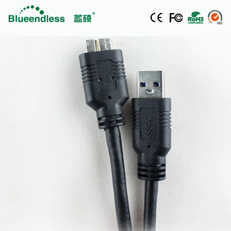 Кабель удлинитель USB 3 0 A Micro B 50 см usb кабель передачи данных для беспроводных