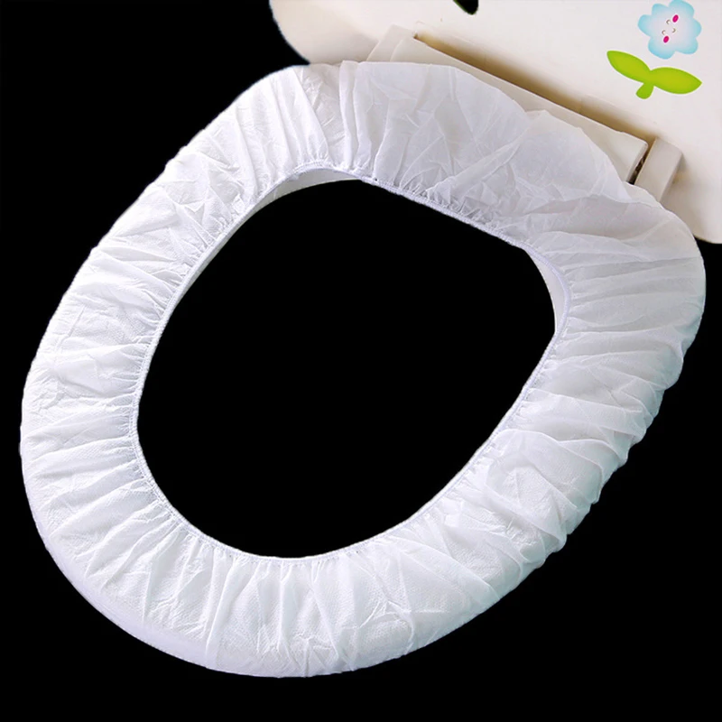 10 шт одноразовые нетканые ткани целлюлозы сиденья для унитаза путешествия отель биоразлагаемые гигиенические безопасные чистые для беременных женщин использования