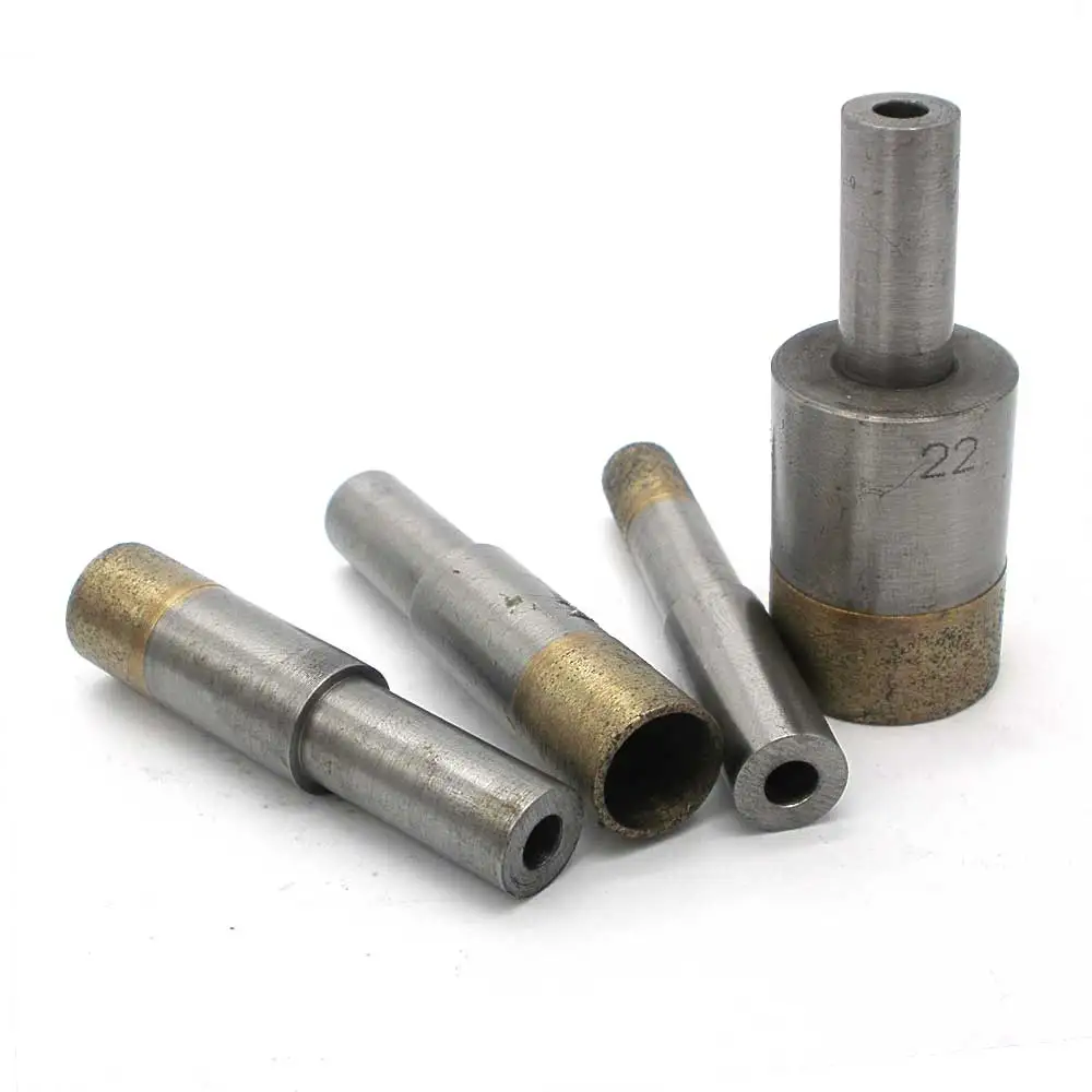 5pcs Sintered diamond hole saw steel body drill bit for glass and agate total Length 50mm Diameter 60~78mm glass tool zt004
