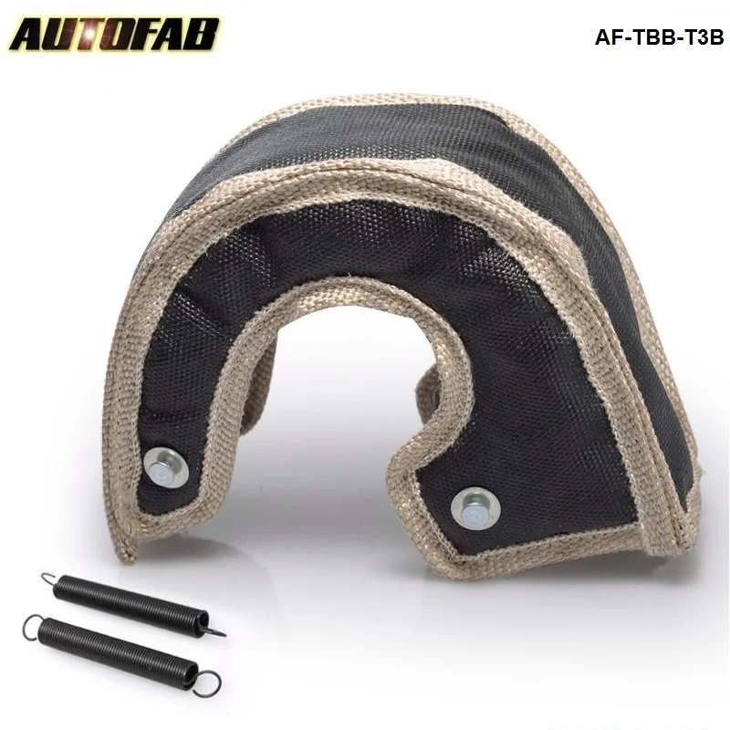 T3 turbo blanket (Glass fiber) Black fit: t2,t25,t28,gt30,t35 and most t3 turbine housing AF-TBB-T3B