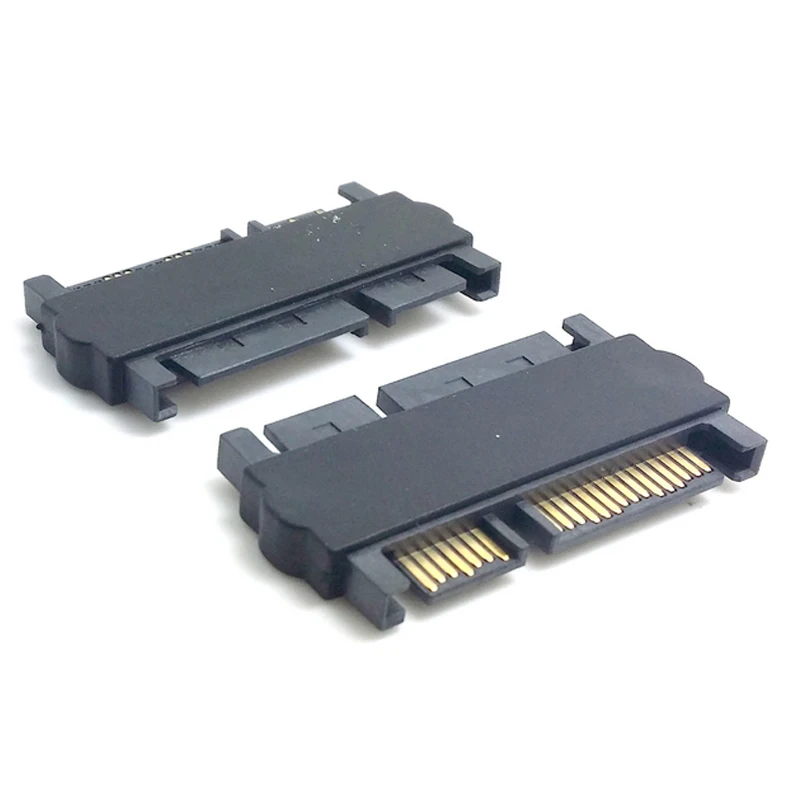 

2.5" SATA 6Gb/s Male Port to Male Port Card 3.5" HDD M to M converter 22Pin Serial ATA 3.0 SSD Hard Drive data adapter