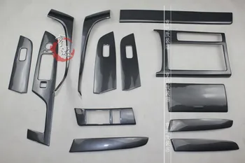 

Fit for MAZDA ZOOM-ZOOM Interior trim carbon fiber central control panel 13 pieces for 1 set