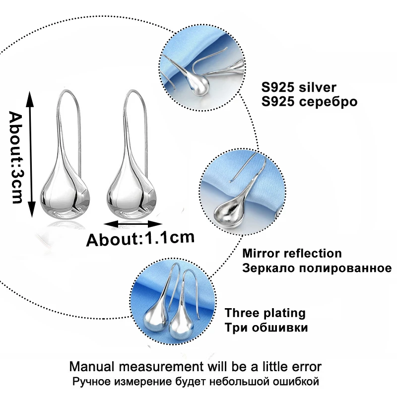 Серьги LARGERLOF, серебро 925, женские серебряные 925, ювелирные изделия ручной работы, хорошее ювелирное изделие, висячие серьги, ювелирные серьги EG3001