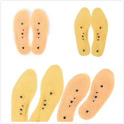 1 пара 2 размера Магнитная терапия магнитные массажные стельки для мужчин/женщин обувь удобные колодки высокое качество