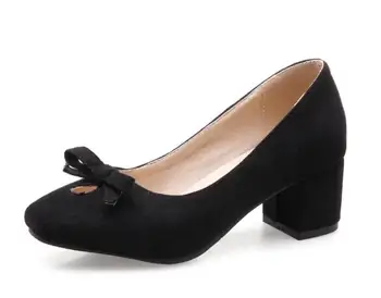 

Zapatos Mujer High Heels Ladies Pumps Women Wedding Shoes Woman Zapatos Mujer Casual Nice Spring Bowtie C161661