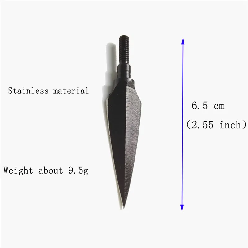 6/12 шт 150Gr традиционный лук стрелки Broadheads наконечники стрел металлические очки для стрелки для тренировок на улице, аксессуары для съемки