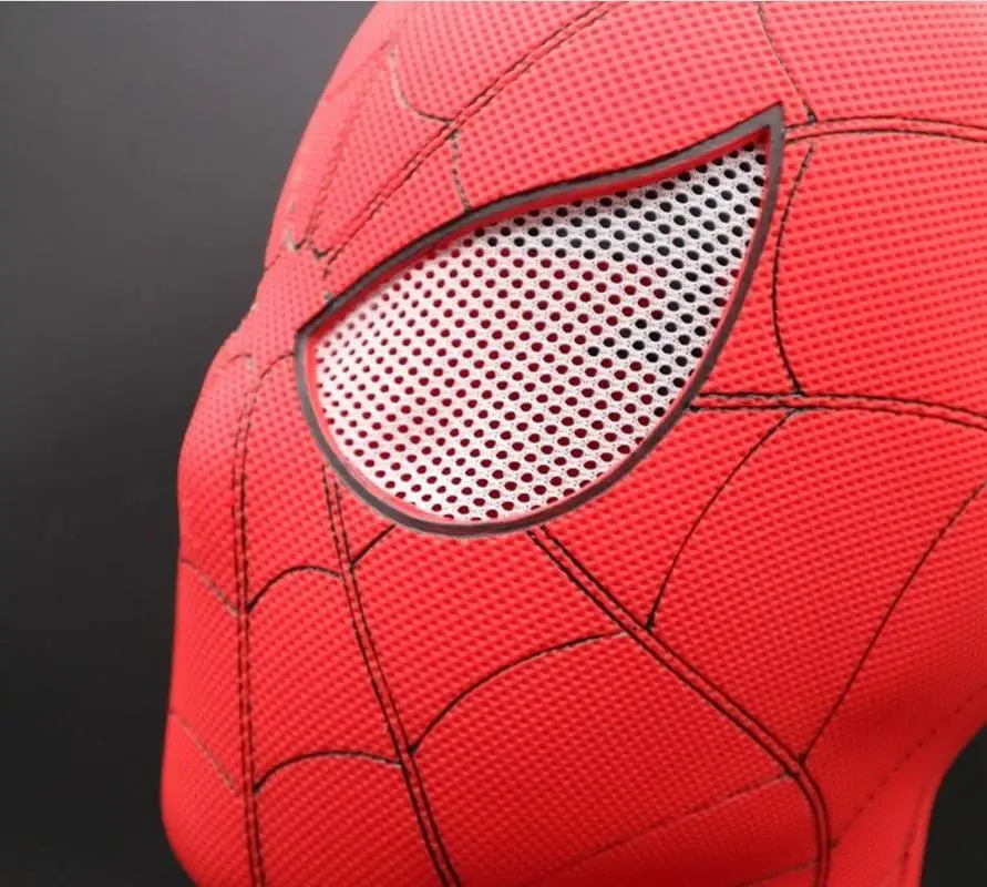 Высококачественная маска Человека-паука из натурального экологически чистого латекса для костюмированной вечеринки, Вечерние Маски Человека-паука на Хэллоуин для взрослых