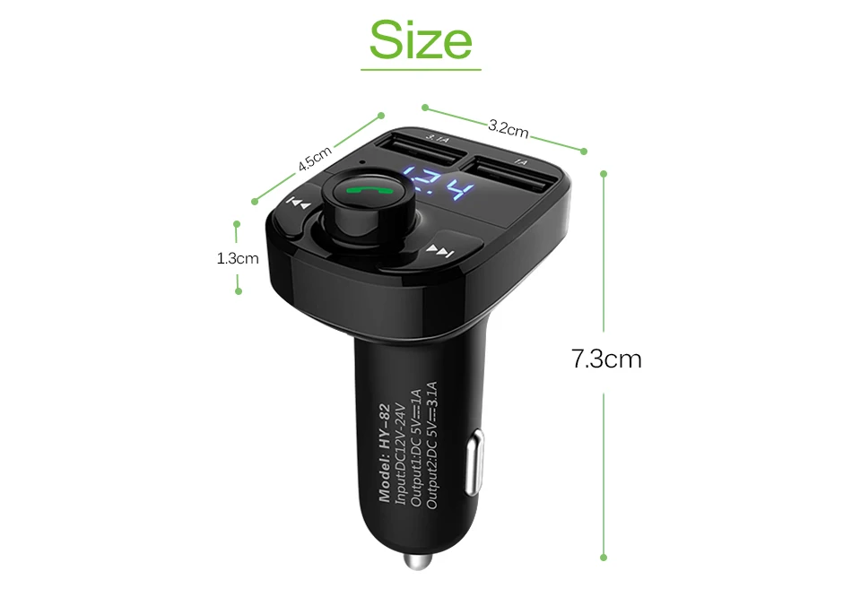 bluetooth car adapter aux 9