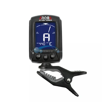 

Aroma AT-350 Guitar Tuner Use For Chromatic/Guitar/Bass/Violin/Viola AT350 Clip Tuning Guitar Accessories Tuner Guitar Parts