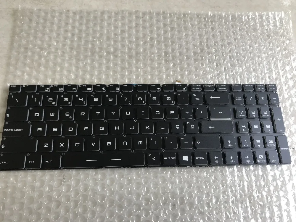 

News keyboard for MSI GE72 GL62 GP60 GL72 GP72 GE62 GS70 GL72M WS60 16J9 Portuguese/Swiss/Italy/Belgium/CH layout