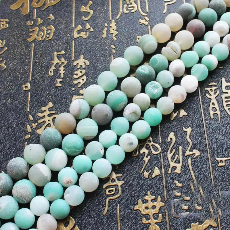 

Wholesale Sky Blue Plating agates, Smile agates Round Beads15",For DIYJewelry making!We provide mixed wholesale for all items !