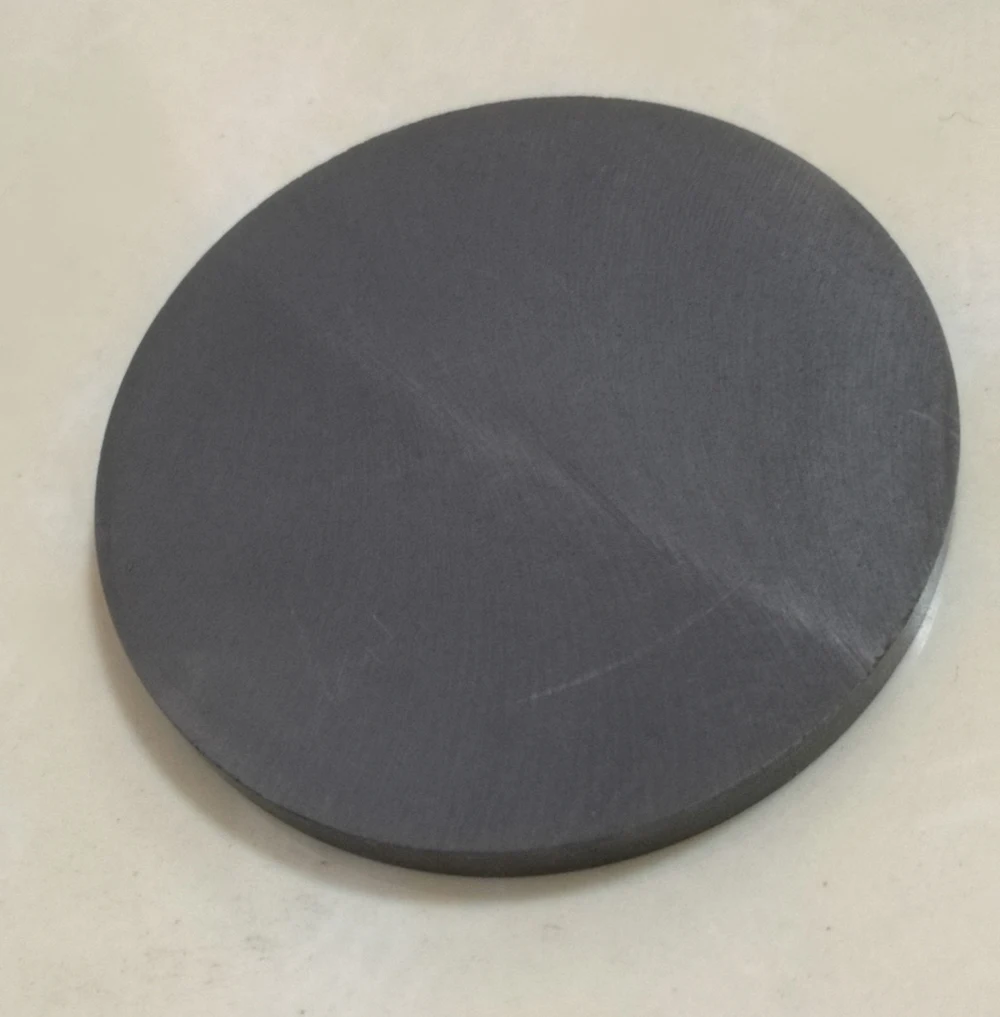 

10mm*100mm High Purity Flat Surface Carbon Graphite circular plate For Electrodes ,Casting ,Scientific research Material