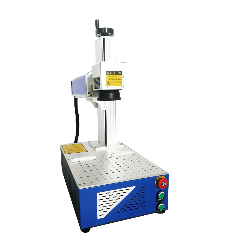 

20W Desktop metal fiber laser marking machine (color mop fiber laser marking machine optional)