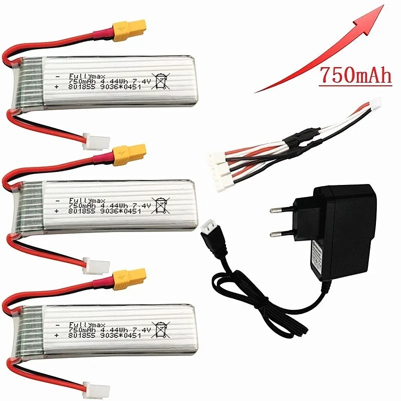 7 4 V 750mAh Lipo зарядное устройство для XK K130 RC шестиходовой бесщеточный Aileron вертолет