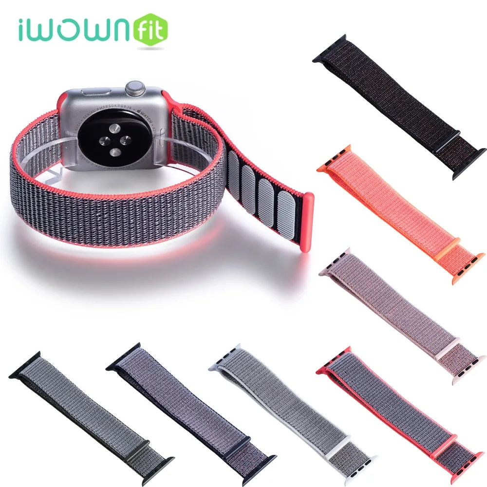 for Apple Watch Nylon Band Strap for Apple Watch 3 38mm 42mm