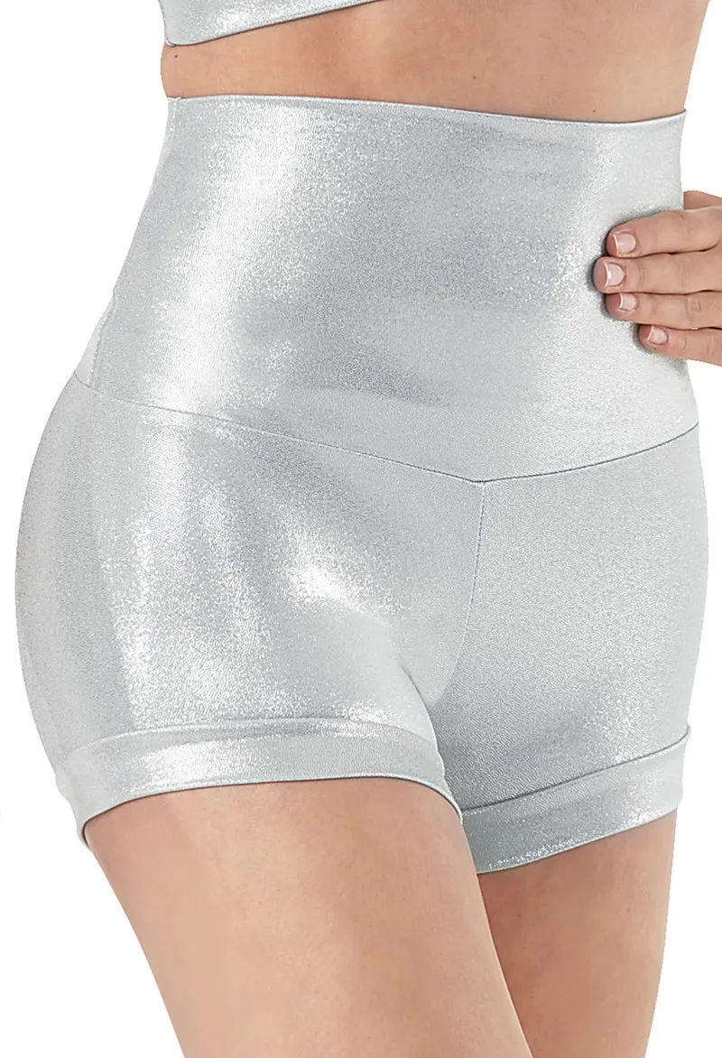 Popular Silver Spandex Shorts-Buy Cheap Silver Spandex Shorts lots ...