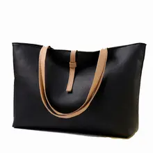 2017 Designer Women Leather Handbags Shoulder Bags Ladies Cross Body Bags Large Capacity Ladies Shopping Bag Bolsa F40-613