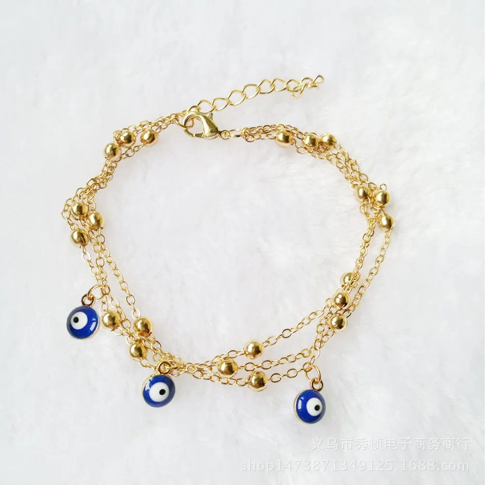 

brand Bohemian Sandals Pulseras Tobilleras Single Eye Beads Foot Ankle Jewelry Beach Ankle Bracelet Anklets for Women Jewelry