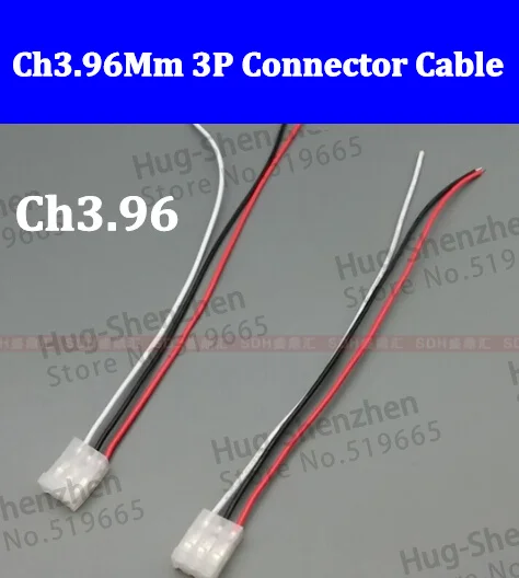 

Free shipping 1000pcs Ch3.96 Mm Pitch 3P Crimp Terminal Connector Cable 150MM CH 3.96MM