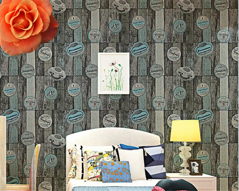 Toko Online Beibehang Amerika Kayu 3d Wallpaper Retro Cafe Toko Online Beibehang Amerika Kayu 3d Wallpaper Retro Cafe